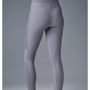 ALO Yoga Slate Gray/Purple Leggings
